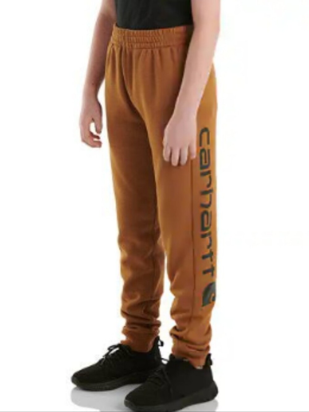 Carhartt Boys Fleece Logo Drawstring Sweatpants Large 14/16 NWOT